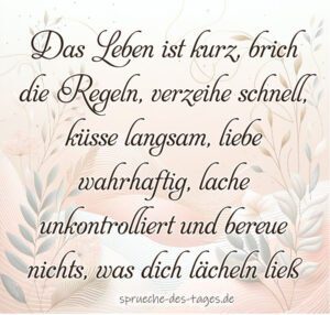 70 Wunderschöne Sprüche die das Herz berühren