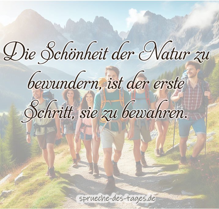 Wandern Sprüche und Zitate zur Motivation und Inspiration