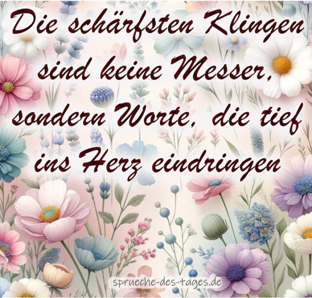 70+ Harte Sprüche zum nachdenken