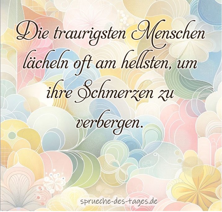 50+ Traurige Sprüche zum nachdenken die zu Tränen rühren