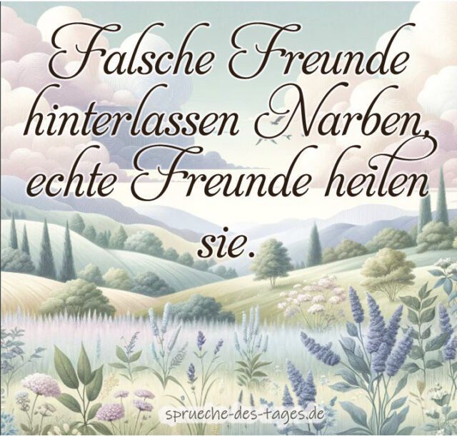 80+ Falsche Freunde Sprüche zum nachdenken