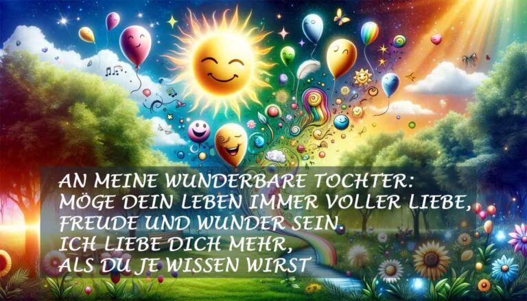 Liebe Worte An Meine Tochter