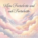 Kleine Fortschritte sind auch Fortschritte