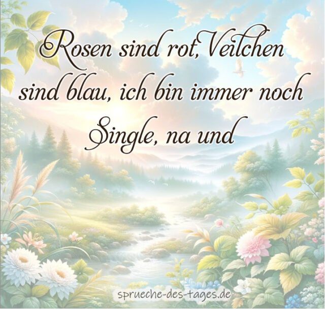 90+ Single Sprüche zum nachdenken