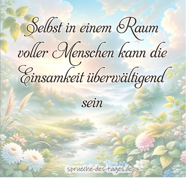  50+ Traurige Sprüche zum nachdenken die zu Tränen rühren Bildidee 