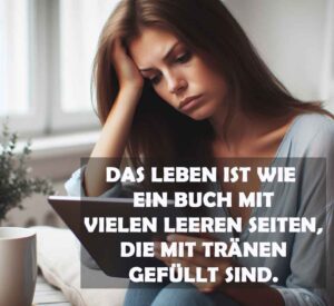 50+ Traurige Sprüche zum nachdenken die zu Tränen rühren