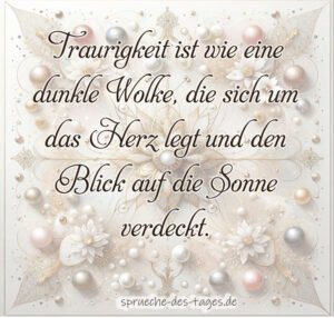 50+ Traurige Sprüche zum nachdenken die zu Tränen rühren