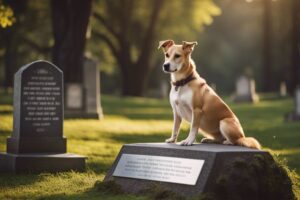 30+ Sprüche für Grabstein Hund
