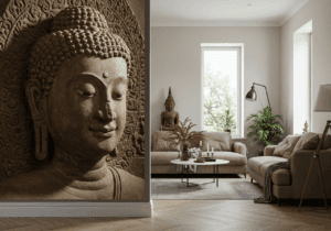 Entdecke den Ursprung antiker asiatischer Buddha-Statuen
