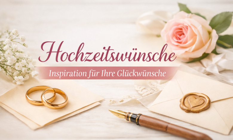 Glückwunschkarten zur Hochzeit gestalten