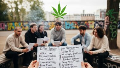 Tiefgründige Kiffer Sprüche fürs Herz 🌿